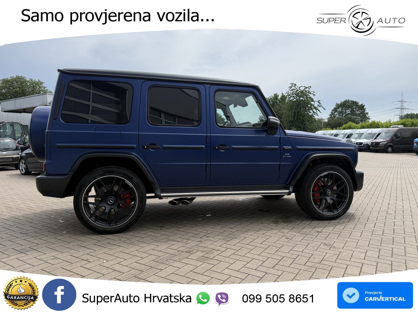 Mercedes AMG G 63 Long V8 (585 KS) 4MATIC 9G-TRONIC AMG SPEEDSHIFT PLUS LED+GR SJED+ACC