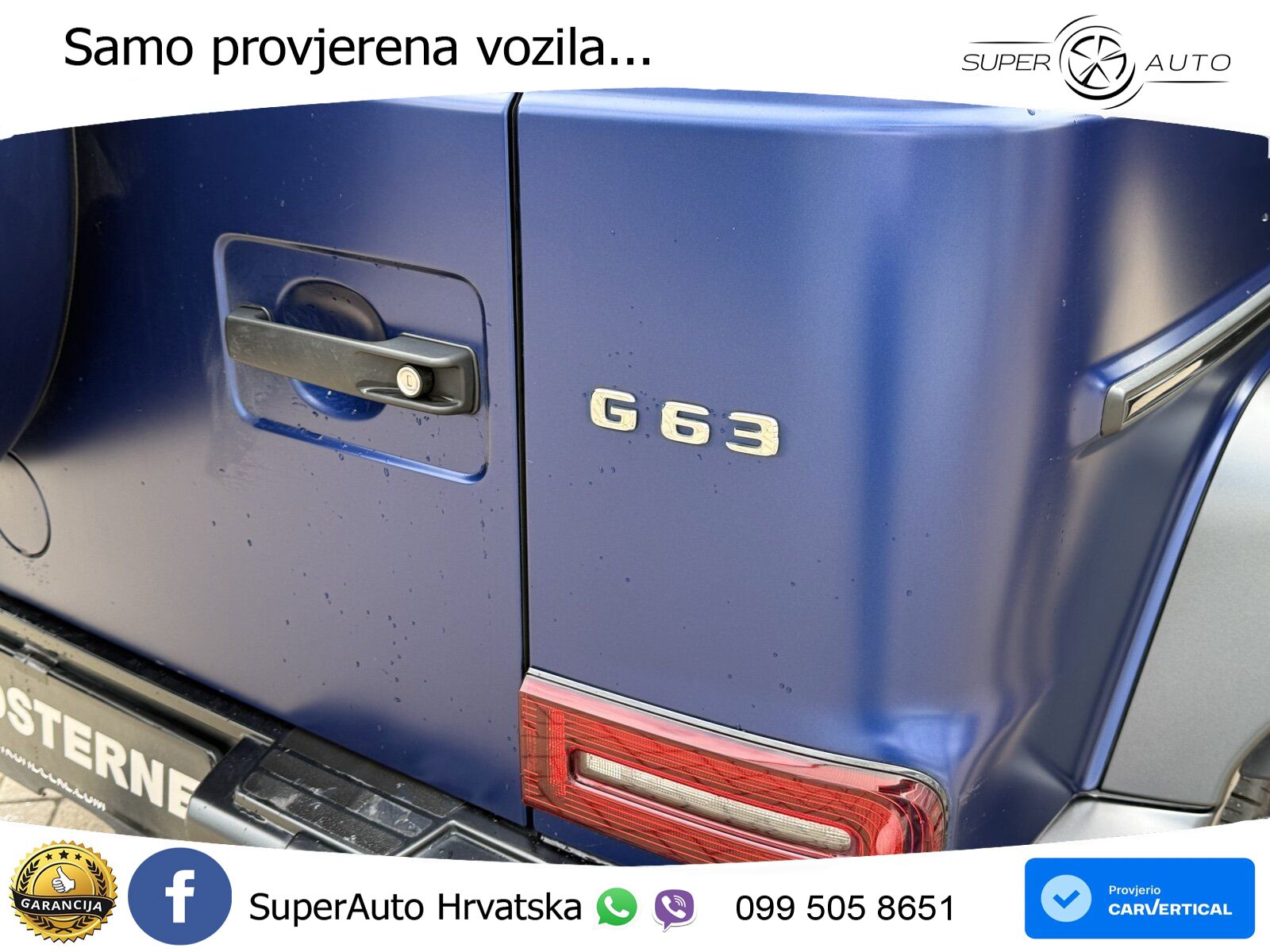 Mercedes AMG G 63 Long V8 (585 KS) 4MATIC 9G-TRONIC AMG SPEEDSHIFT PLUS LED+GR SJED+ACC