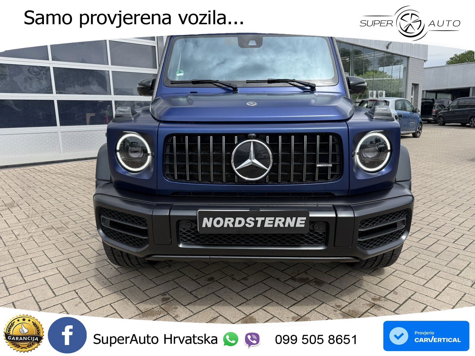 Mercedes AMG G 63 Long V8 (585 KS) 4MATIC 9G-TRONIC AMG SPEEDSHIFT PLUS LED+GR SJED+ACC
