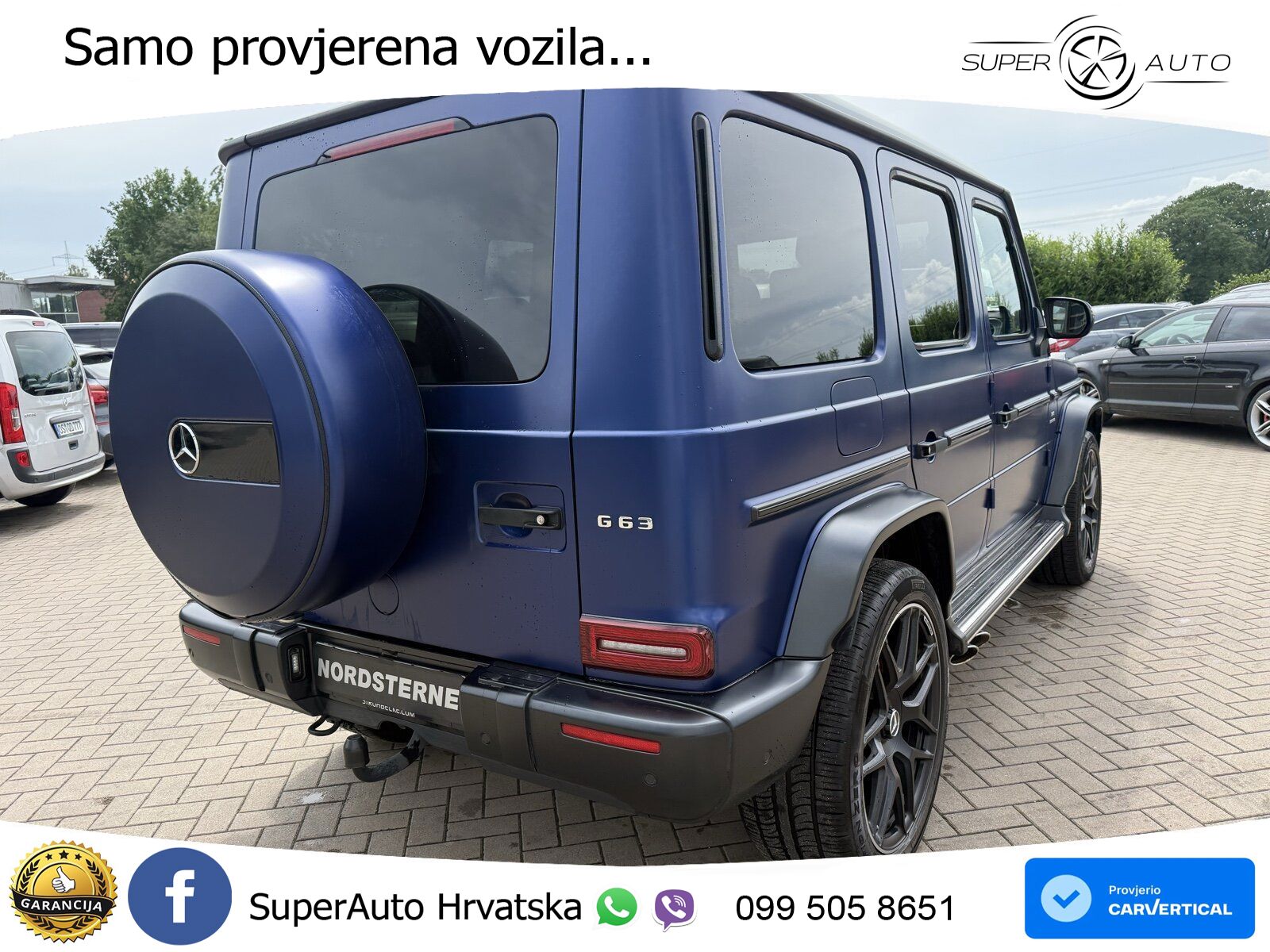 Mercedes AMG G 63 Long V8 (585 KS) 4MATIC 9G-TRONIC AMG SPEEDSHIFT PLUS LED+GR SJED+ACC