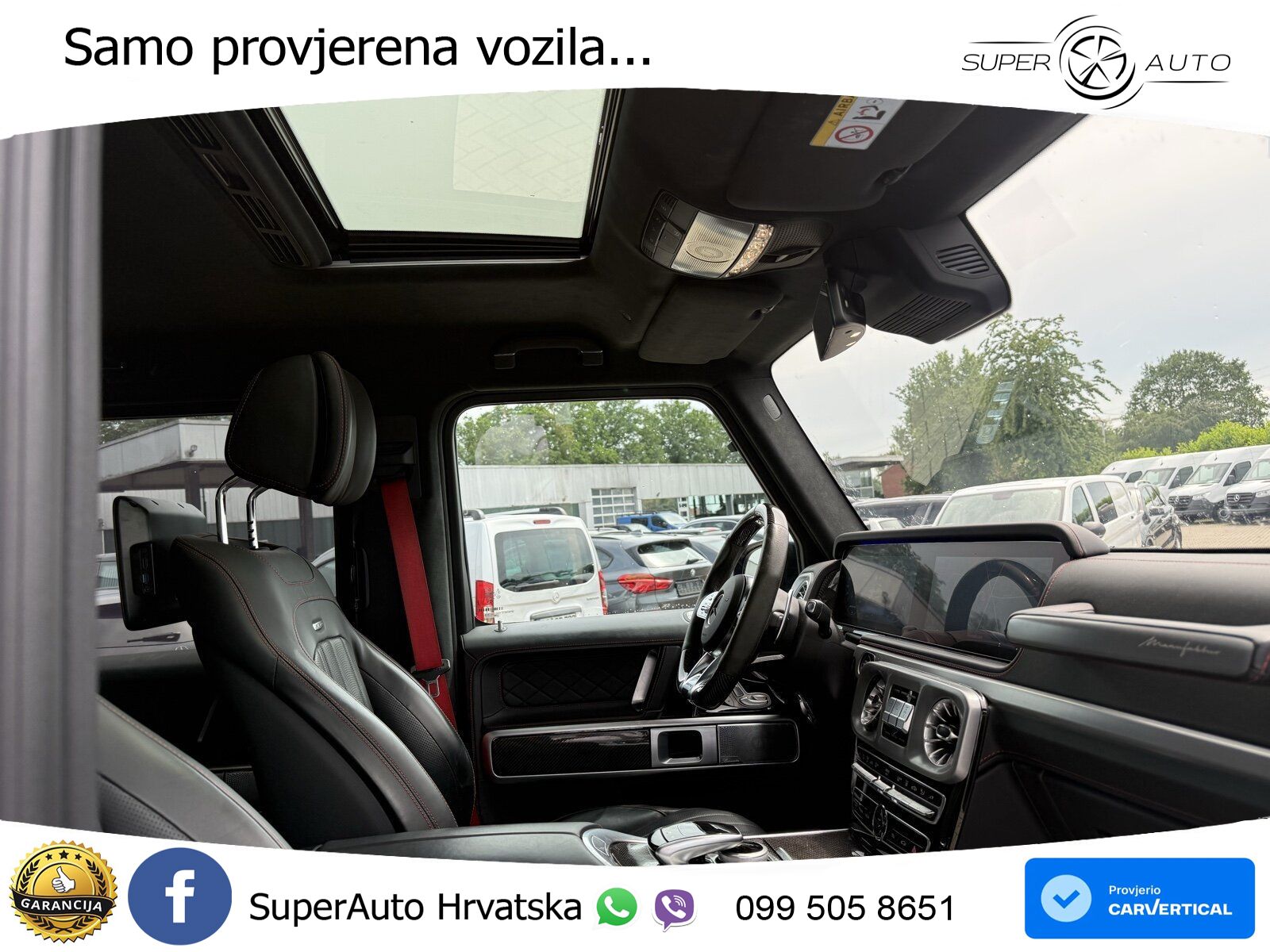 Mercedes AMG G 63 Long V8 (585 KS) 4MATIC 9G-TRONIC AMG SPEEDSHIFT PLUS LED+GR SJED+ACC