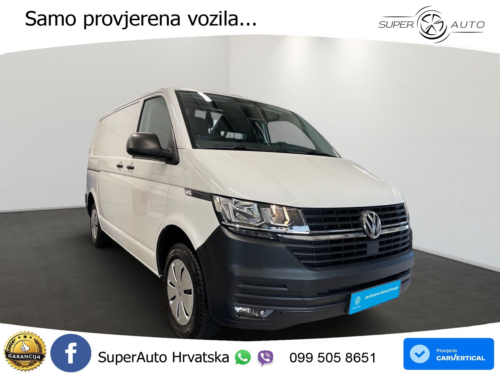 Volkswagen T6.1 Transporter Kasten 2.0 TDI KR *APPCON*KLIMA 110 KS