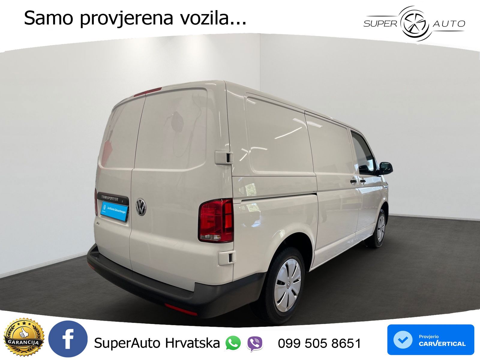Volkswagen T6.1 Transporter Kasten 2.0 TDI KR *APPCON*KLIMA 110 KS
