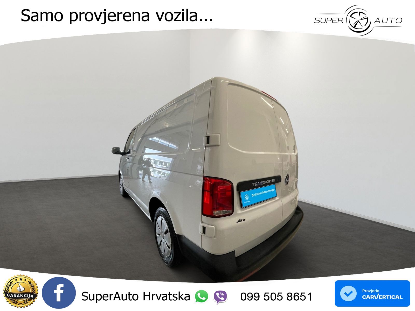 Volkswagen T6.1 Transporter Kasten 2.0 TDI KR *APPCON*KLIMA 110 KS