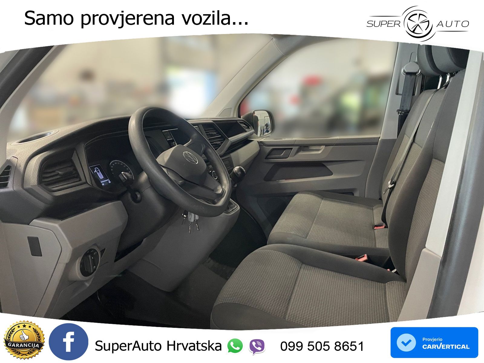 Volkswagen T6.1 Transporter Kasten 2.0 TDI KR *APPCON*KLIMA 110 KS