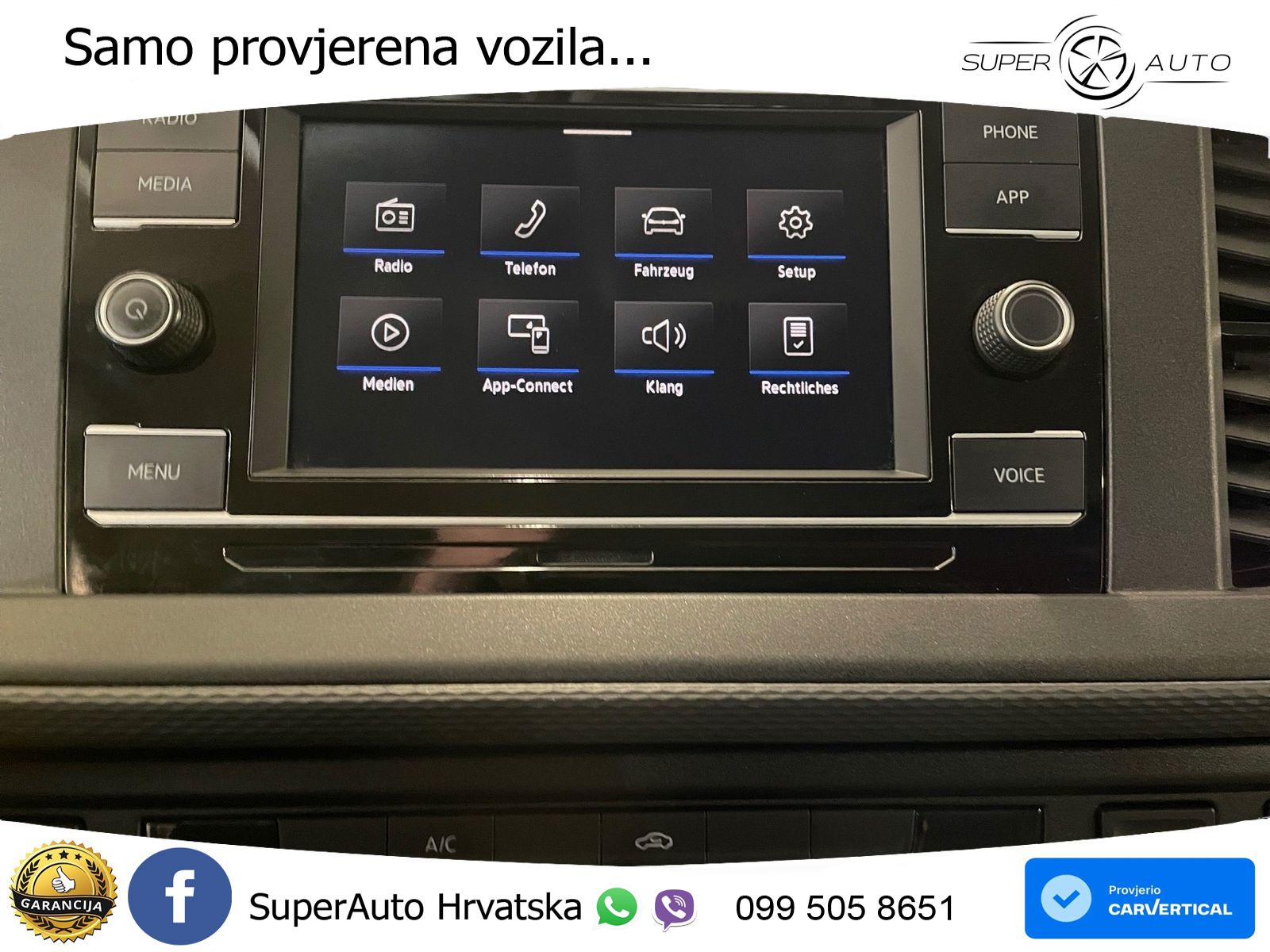 Volkswagen T6.1 Transporter Kasten 2.0 TDI KR *APPCON*KLIMA 110 KS