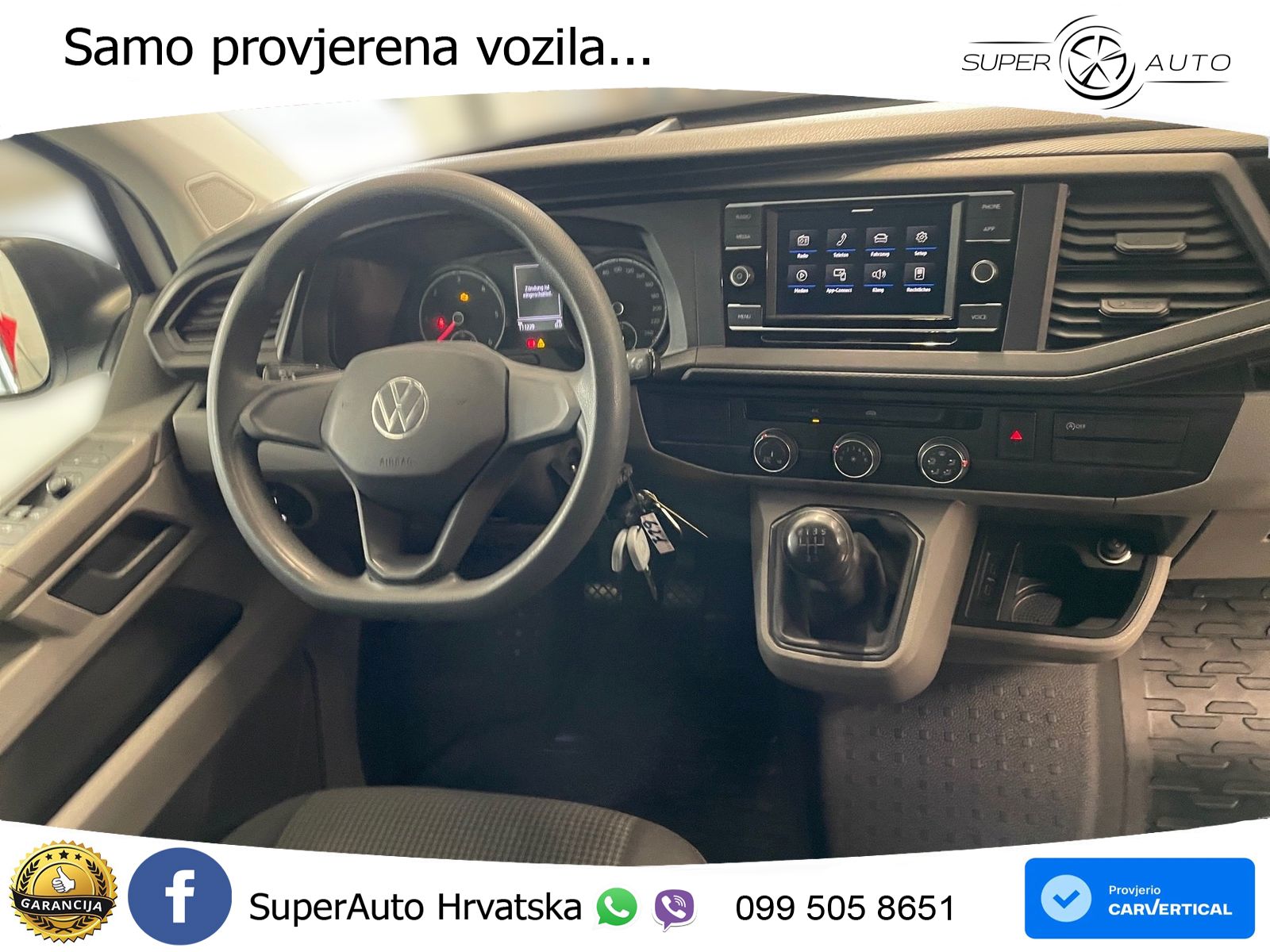 Volkswagen T6.1 Transporter Kasten 2.0 TDI KR *APPCON*KLIMA 110 KS