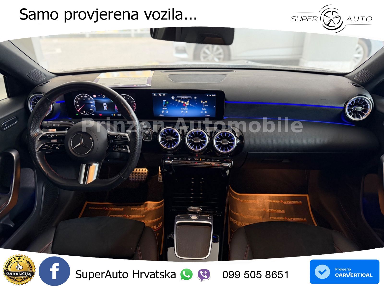 Mercedes-Benz A 200 7G-DCT AMG LED+GR SJED+ACC