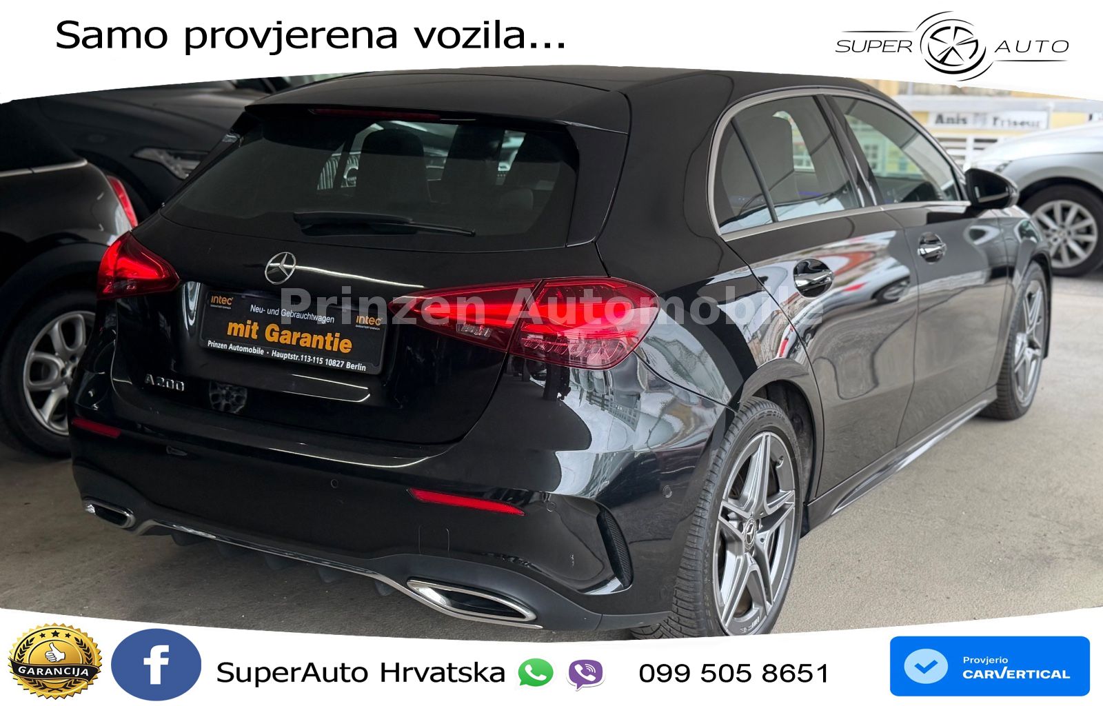 Mercedes-Benz A 200 7G-DCT AMG LED+GR SJED+ACC