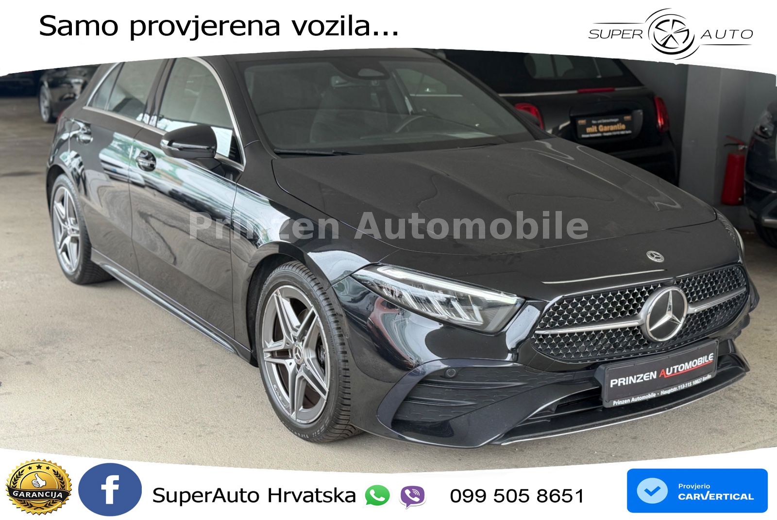 Mercedes-Benz A 200 7G-DCT AMG LED+GR SJED+ACC