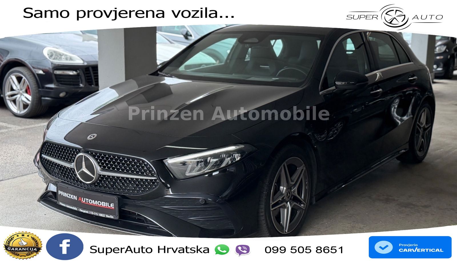 Mercedes-Benz A 200 7G-DCT AMG LED+GR SJED+ACC