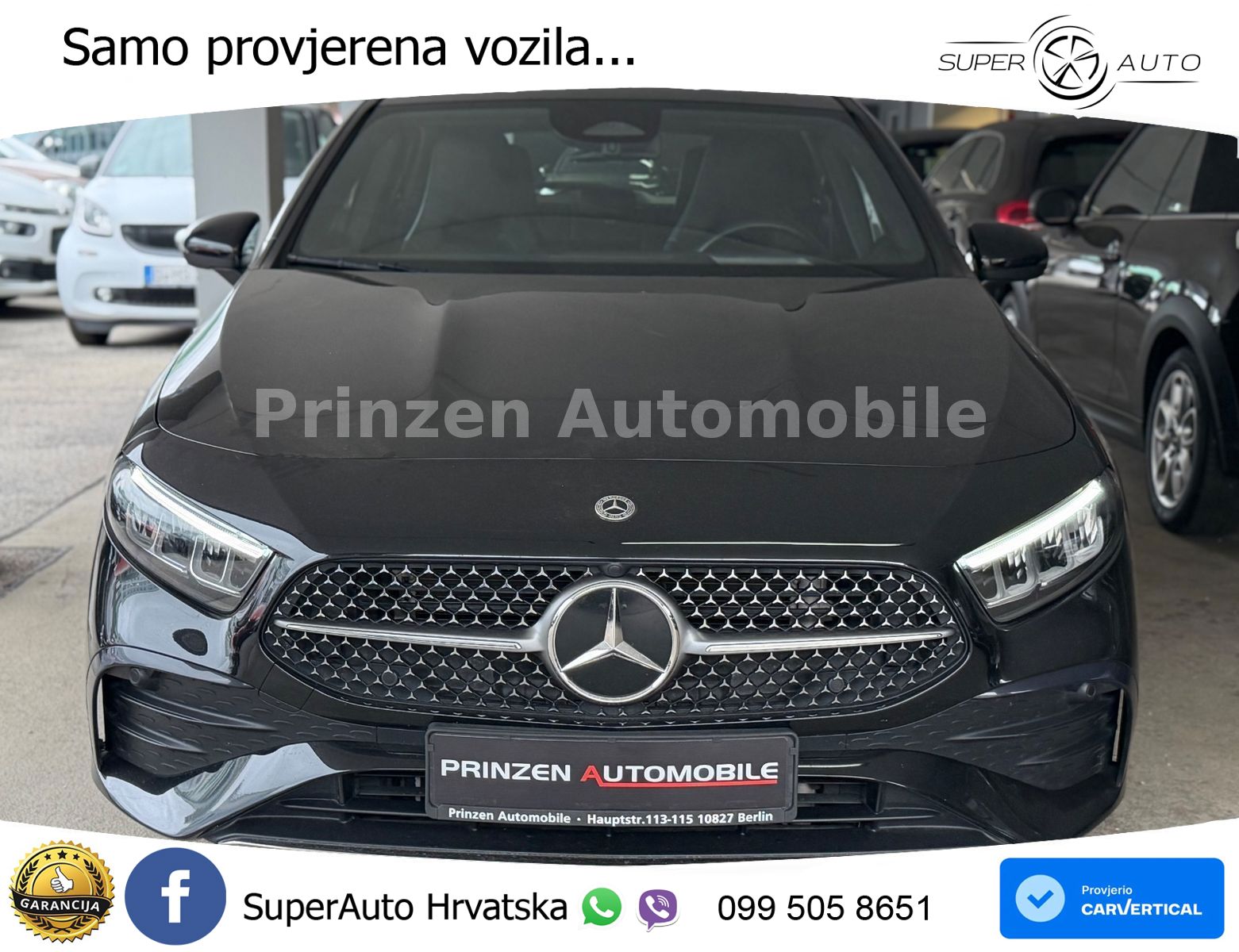 Mercedes-Benz A 200 7G-DCT AMG LED+GR SJED+ACC