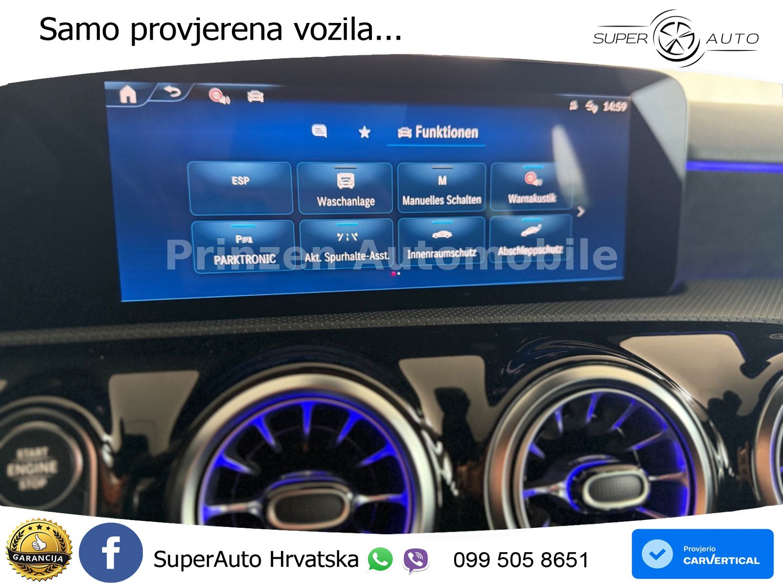 Mercedes-Benz A 200 7G-DCT AMG LED+GR SJED+ACC