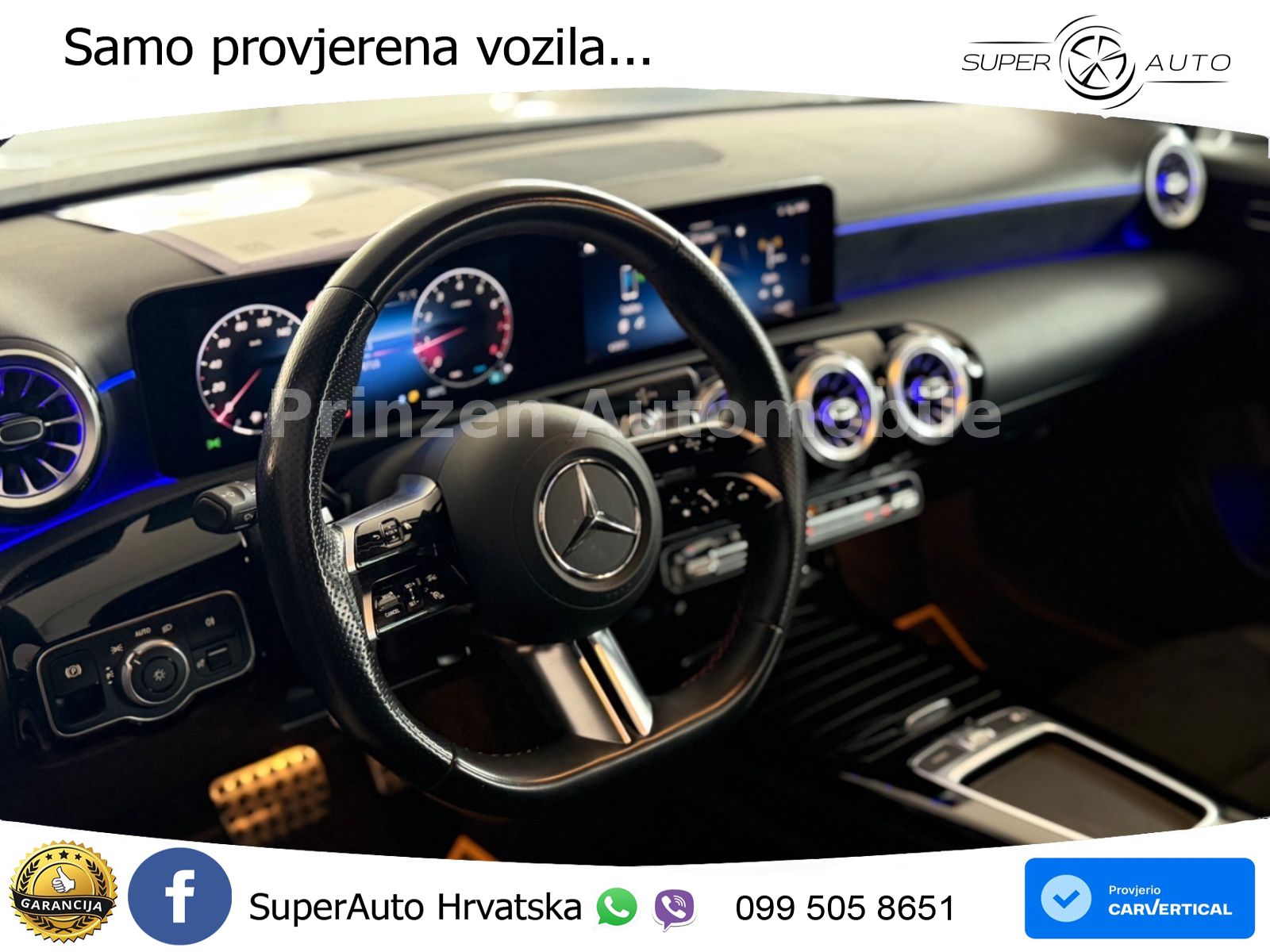 Mercedes-Benz A 200 7G-DCT AMG LED+GR SJED+ACC