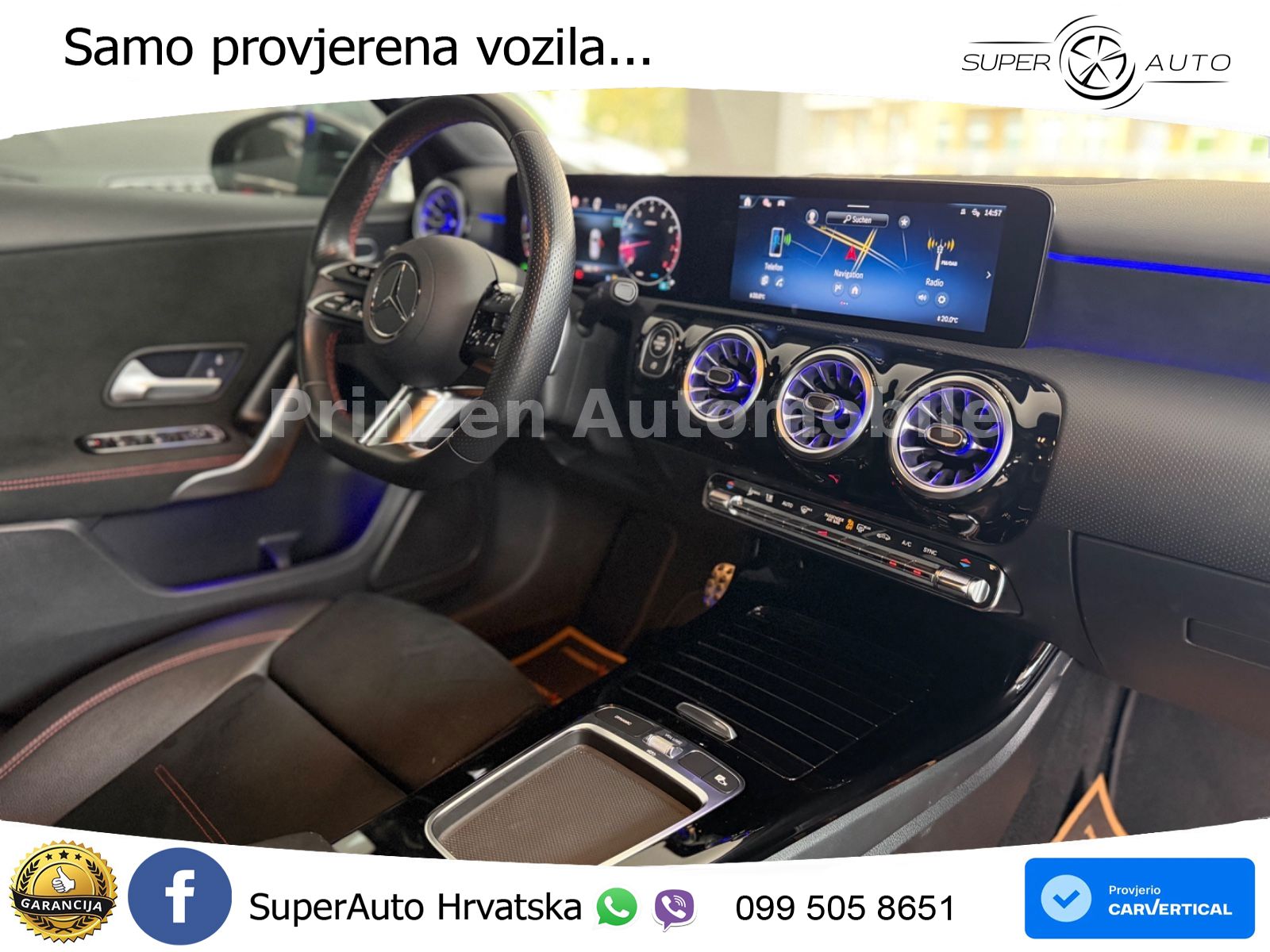 Mercedes-Benz A 200 7G-DCT AMG LED+GR SJED+ACC