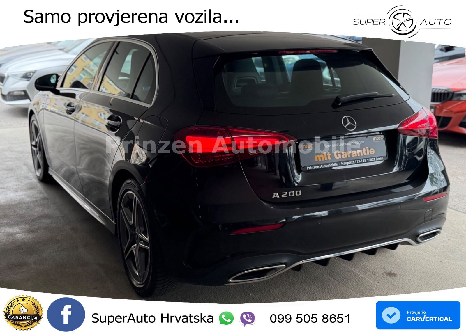 Mercedes-Benz A 200 7G-DCT AMG LED+GR SJED+ACC