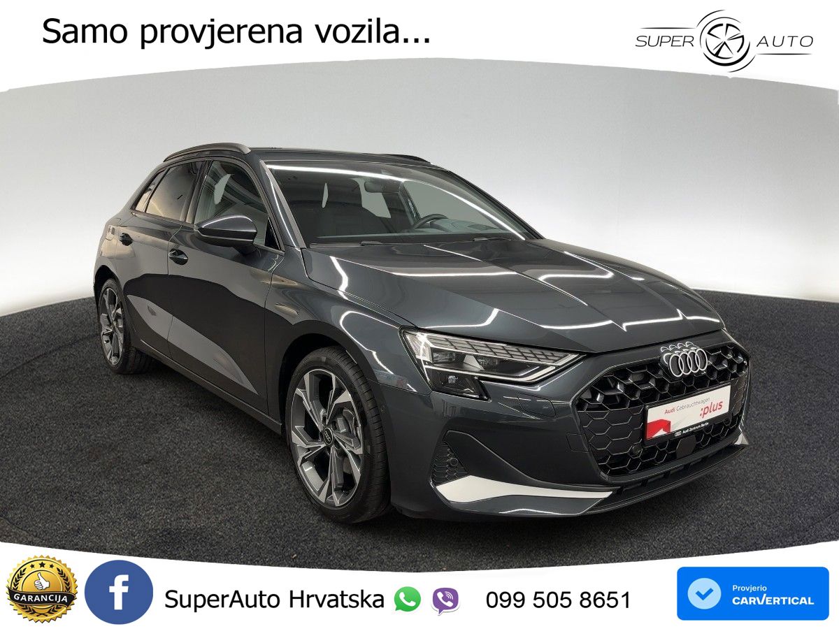 Audi A3 Sportback 40 TFSI e (204 KS) Plug-in Hybrid S tronic advanced LED+GR SJED+ACC