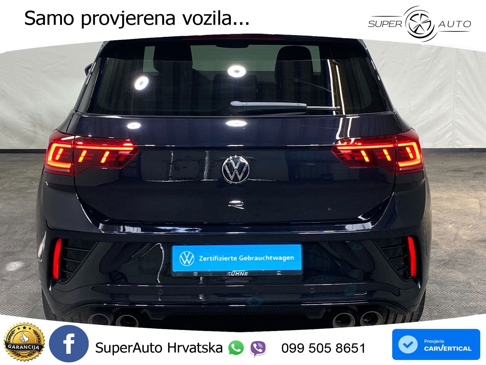 Volkswagen T-Roc I R 2.0 TSI (300 KS) OPF 4M DSG LED+GR SJED+ACC