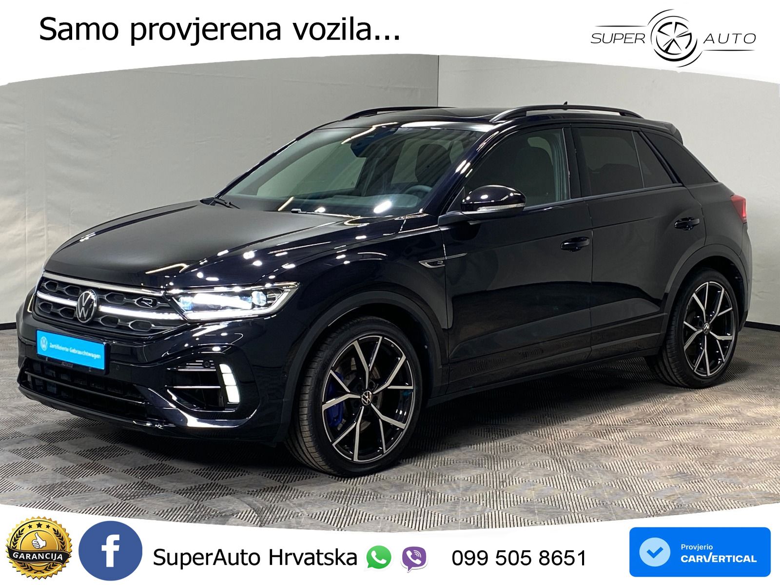 Volkswagen T-Roc I R 2.0 TSI (300 KS) OPF 4M DSG LED+GR SJED+ACC