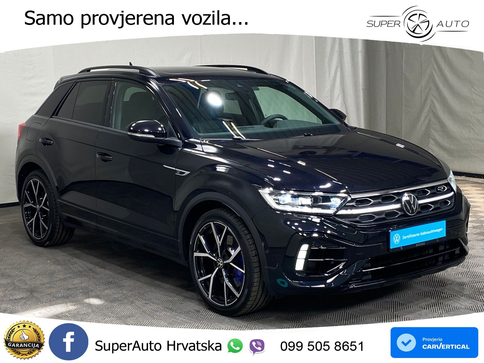 Volkswagen T-Roc I R 2.0 TSI (300 KS) OPF 4M DSG LED+GR SJED+ACC