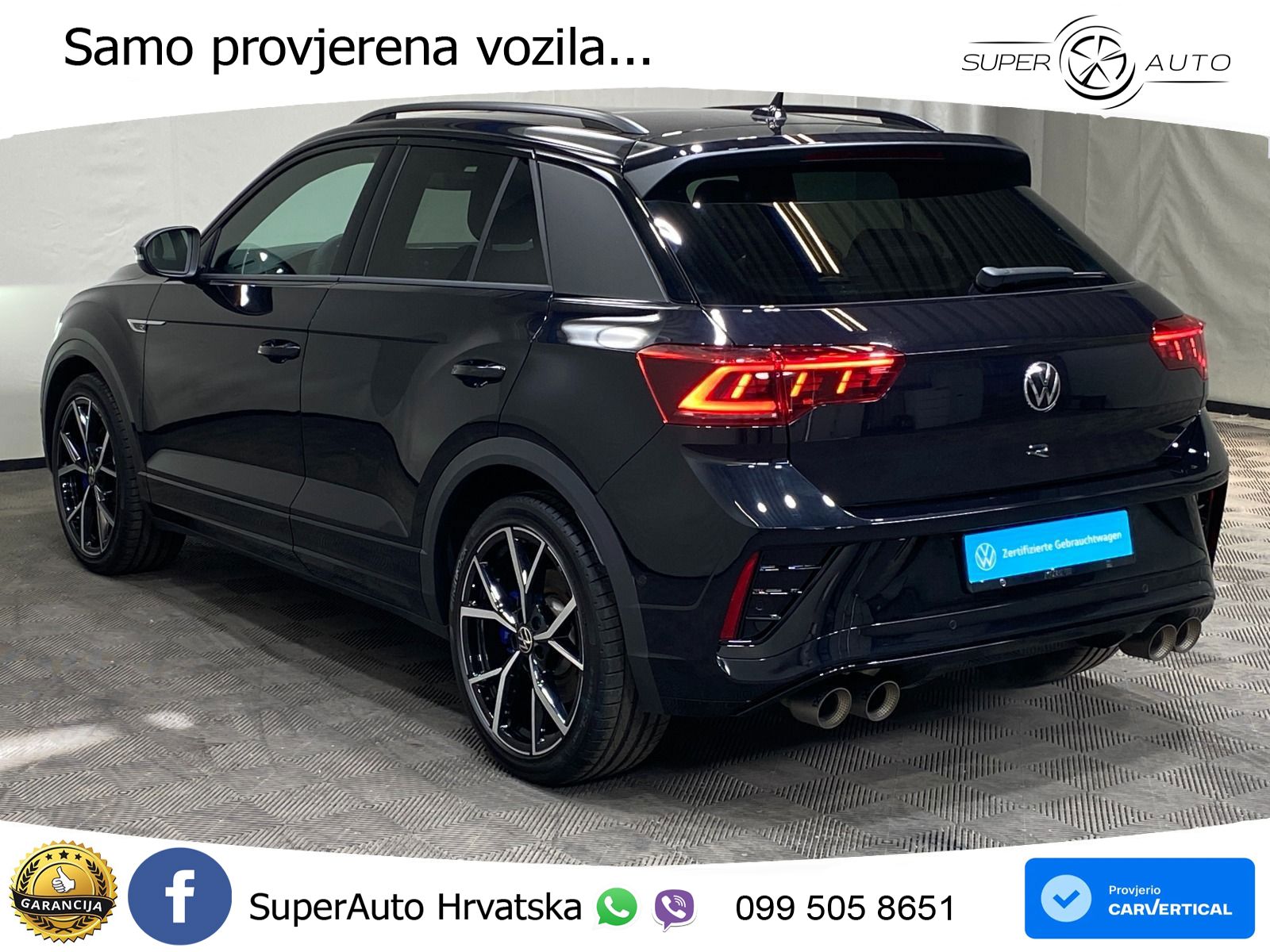 Volkswagen T-Roc I R 2.0 TSI (300 KS) OPF 4M DSG LED+GR SJED+ACC