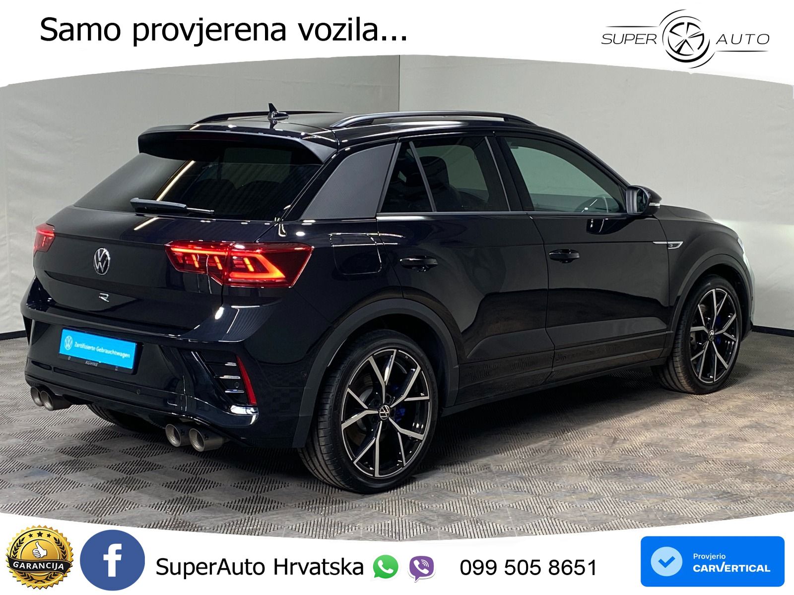 Volkswagen T-Roc I R 2.0 TSI (300 KS) OPF 4M DSG LED+GR SJED+ACC