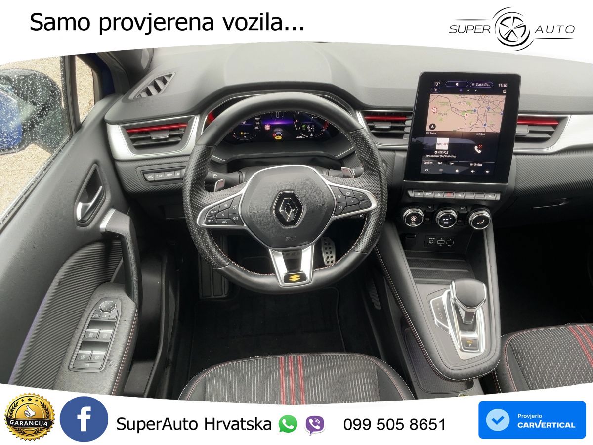 Renault Captur 1.3 TCe (140 KS) EDC R.S. Line LED+GR SJED+ACC