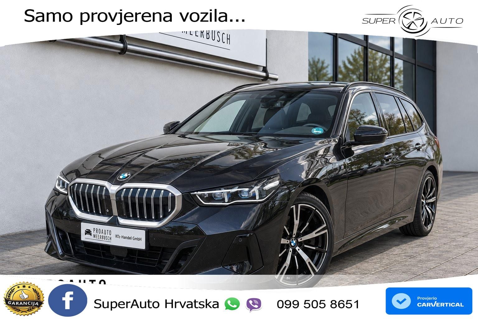 BMW 520d Touring (197 KS) xDrive Steptronic M Sport LED+GR SJED+ACC