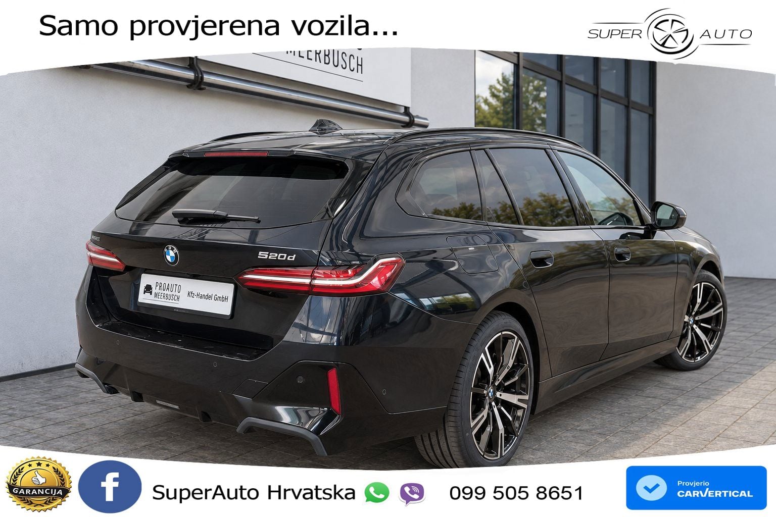 BMW 520d Touring (197 KS) xDrive Steptronic M Sport LED+GR SJED+ACC