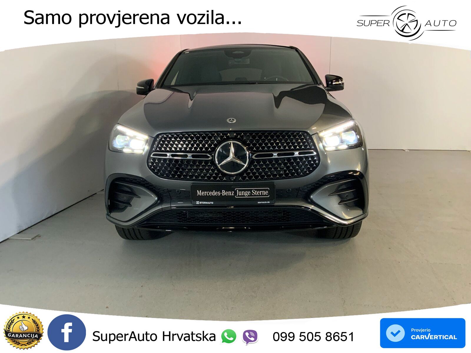 Mercedes GLE Coupe 300d (269 KS) EQ Boost 4MATIC 9G-TRONIC AMG ACC+HEAD+GR SJED+360+PANO