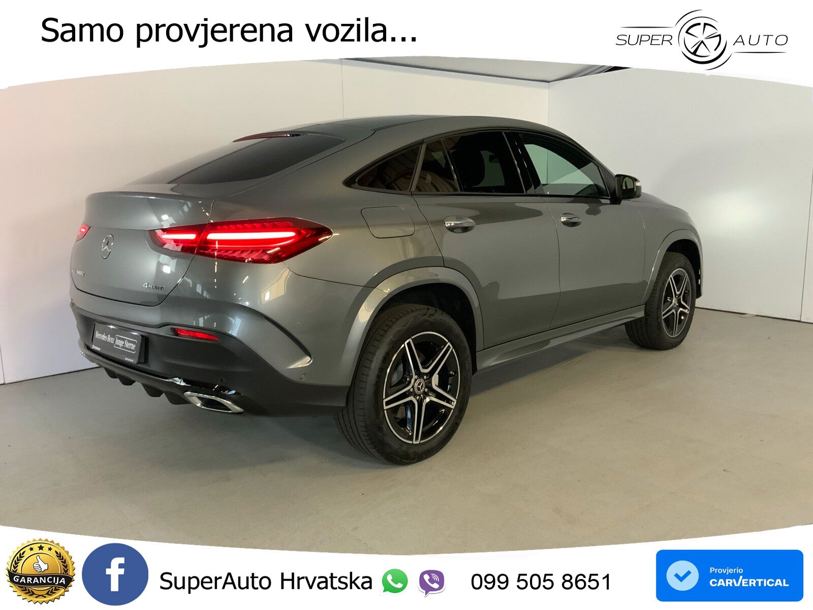 Mercedes GLE Coupe 300d (269 KS) EQ Boost 4MATIC 9G-TRONIC AMG ACC+HEAD+GR SJED+360+PANO