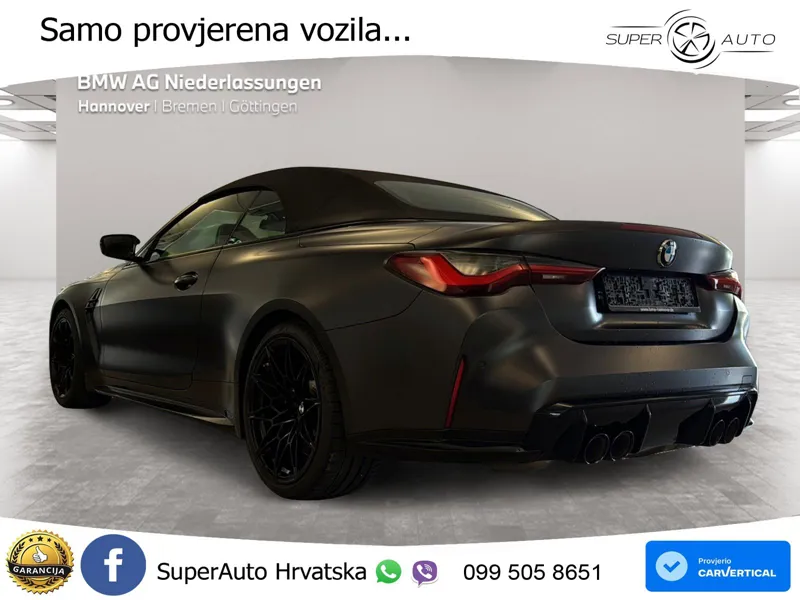 BMW M4 Convertible Competition 3.0 (510 KS) xDrive Steptronic