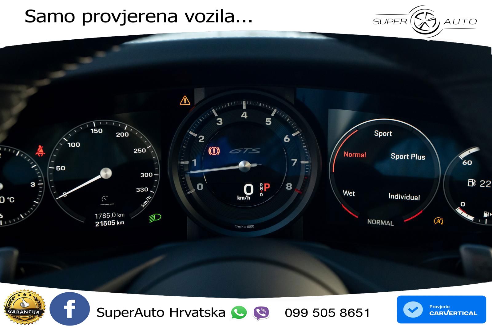 Porsche 911 Carrera 4 GTS 3.0 (480 KS) PDK