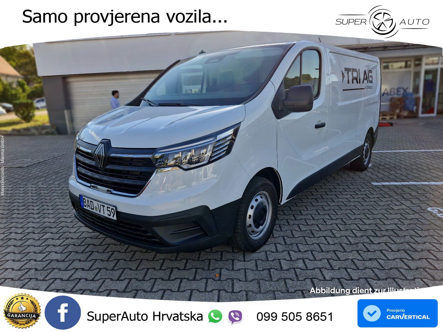 Renault TRAFIC Komfort L2H1 3,1t Blue dCi 150 131 KS