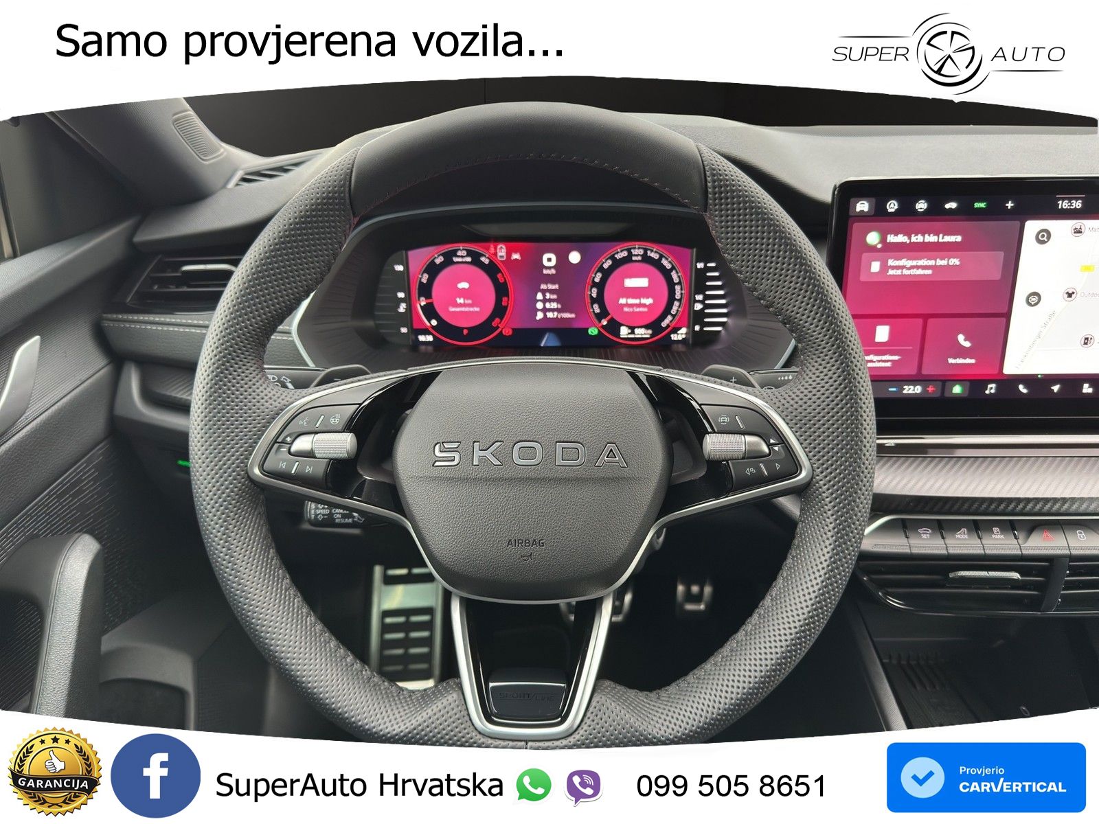 Škoda Octavia Combi 2.0 TDI (150 KS) DSG SportLine MATRIX+GR SJED+KAM