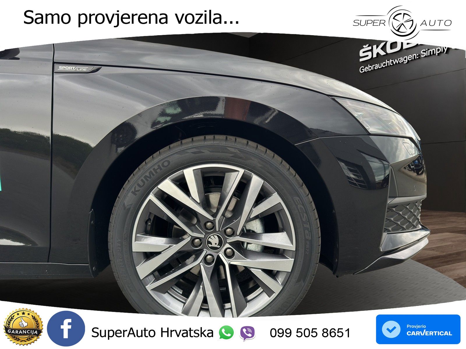 Škoda Octavia Combi 2.0 TDI (150 KS) DSG SportLine MATRIX+GR SJED+KAM