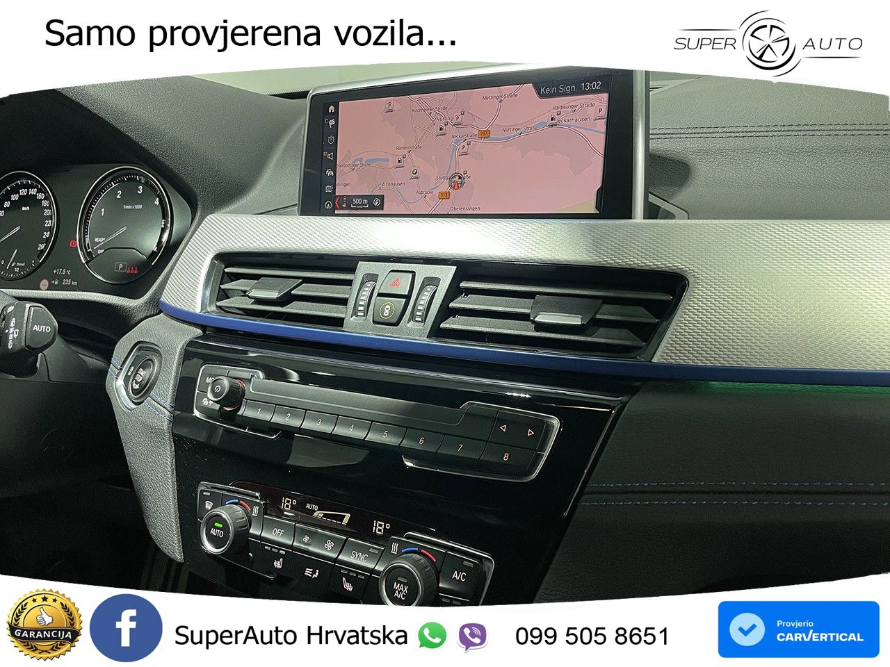 BMW X1 25d (231 KS) xDrive Steptronic M Sport LED+GR SJED+ACC