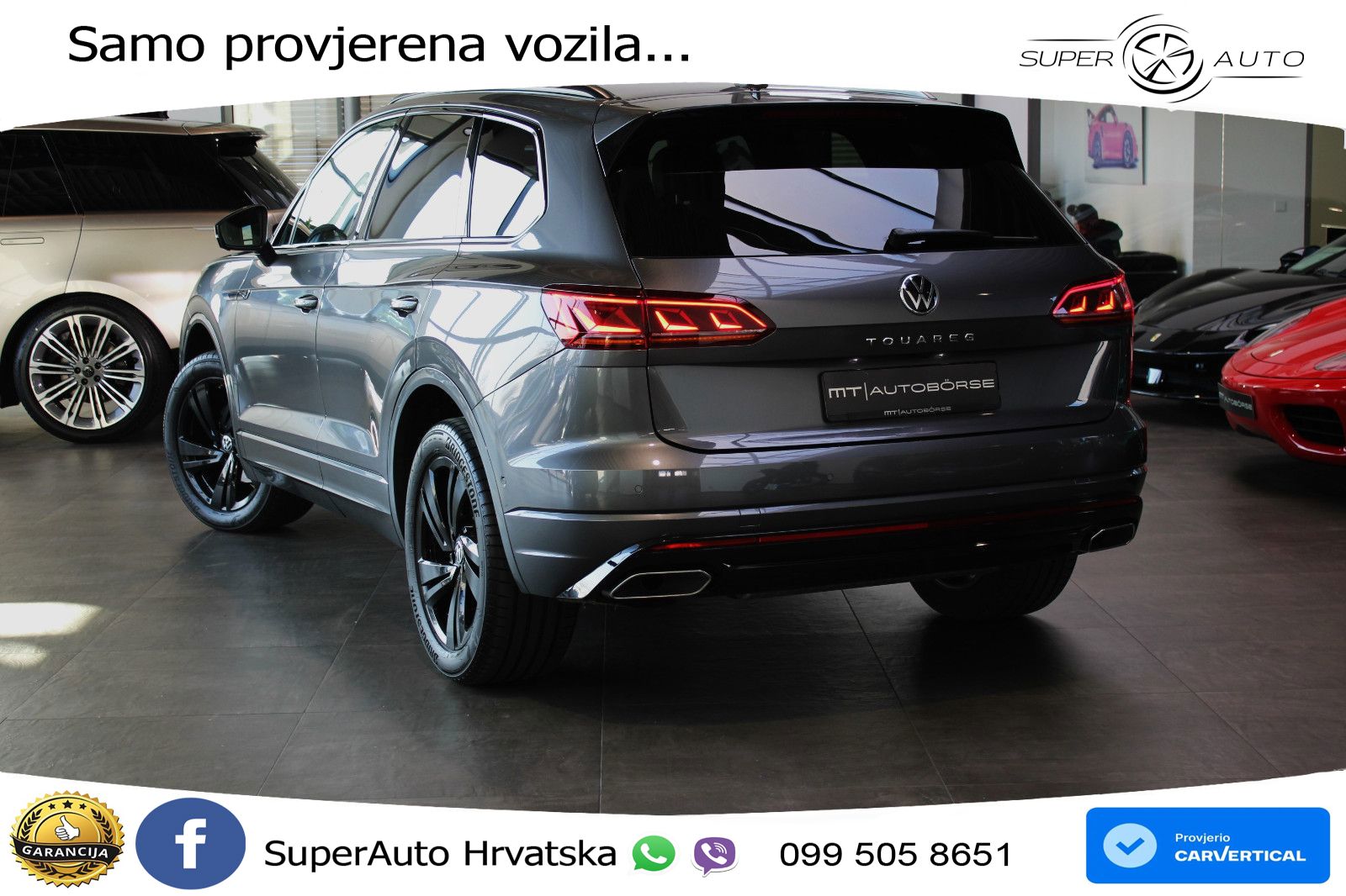 Volkswagen Touareg 3.0 V6 TDI (231 KS) 4MOTION Tiptronic R-Line LED+GR SJED+ACC