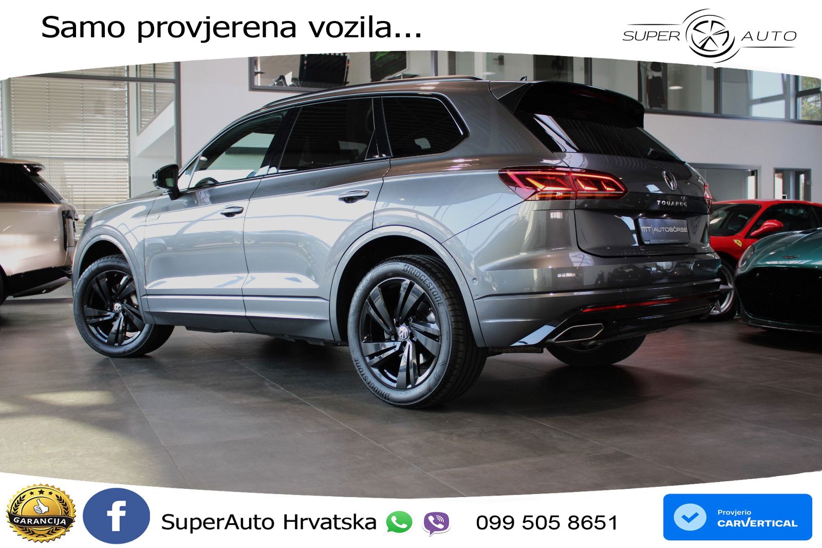 Volkswagen Touareg 3.0 V6 TDI (231 KS) 4MOTION Tiptronic R-Line LED+GR SJED+ACC