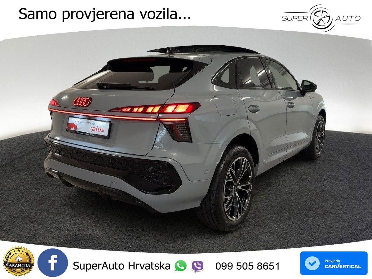 Audi Q3 Sportback 1.5 TFSIe (272 KS) S tronic LED+GR SJED+ACC