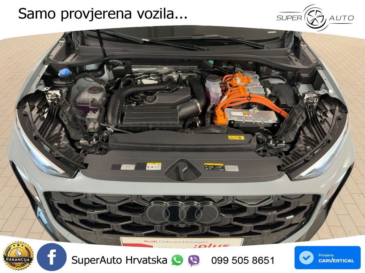 Audi Q3 Sportback 1.5 TFSIe (272 KS) S tronic LED+GR SJED+ACC