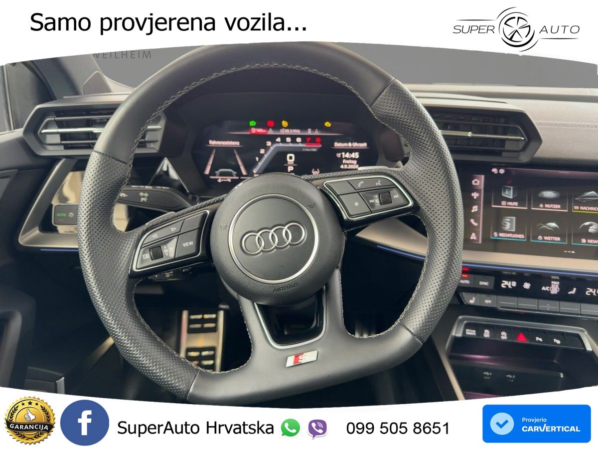 Audi S3 2.0 TFSI (310 KS) quattro S tronic MATRIX+GR SJED+KAM