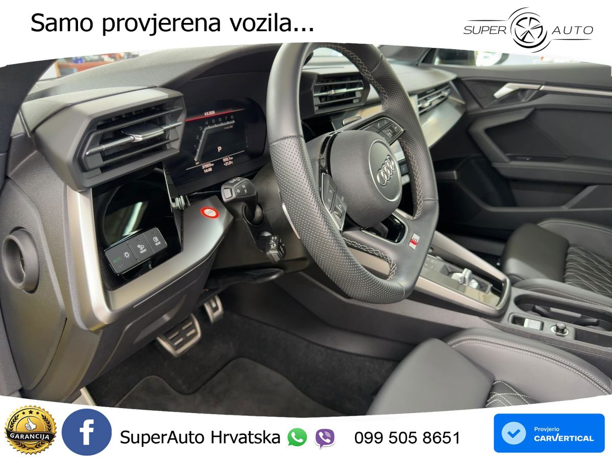 Audi S3 2.0 TFSI (310 KS) quattro S tronic MATRIX+GR SJED+KAM