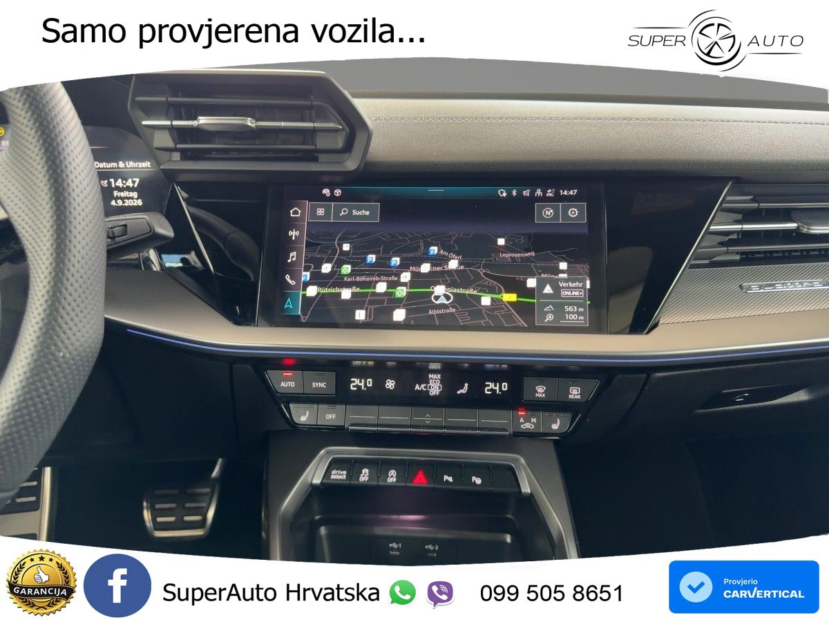 Audi S3 2.0 TFSI (310 KS) quattro S tronic MATRIX+GR SJED+KAM