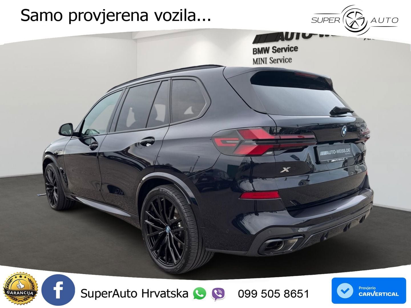 BMW X5 50e (489 KS) xDrive Steptronic M Sport ZRAČNI+ACC+GR SJED+KAM+PANO