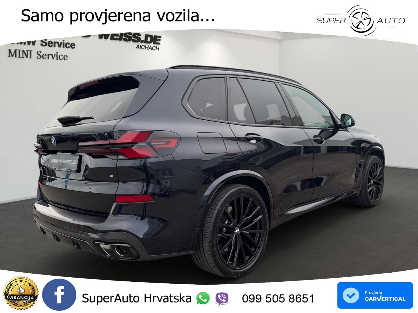BMW X5 50e (489 KS) xDrive Steptronic M Sport ZRAČNI+ACC+GR SJED+KAM+PANO