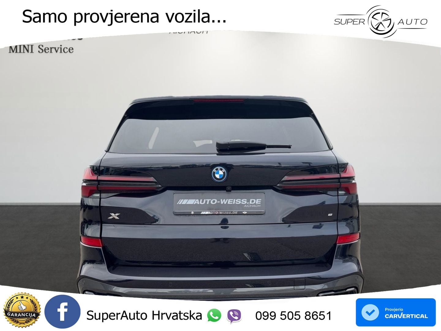 BMW X5 50e (489 KS) xDrive Steptronic M Sport ZRAČNI+ACC+GR SJED+KAM+PANO