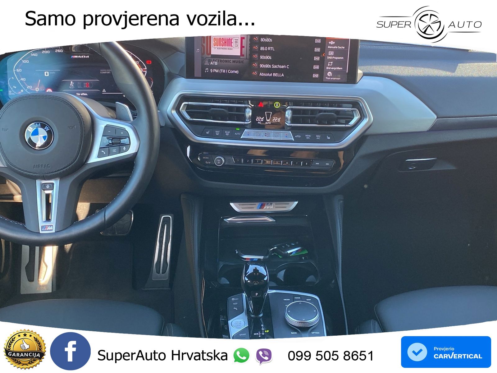 BMW X4 M40d (340 KS) xDrive Steptronic M Sport LED+GR SJED+ACC