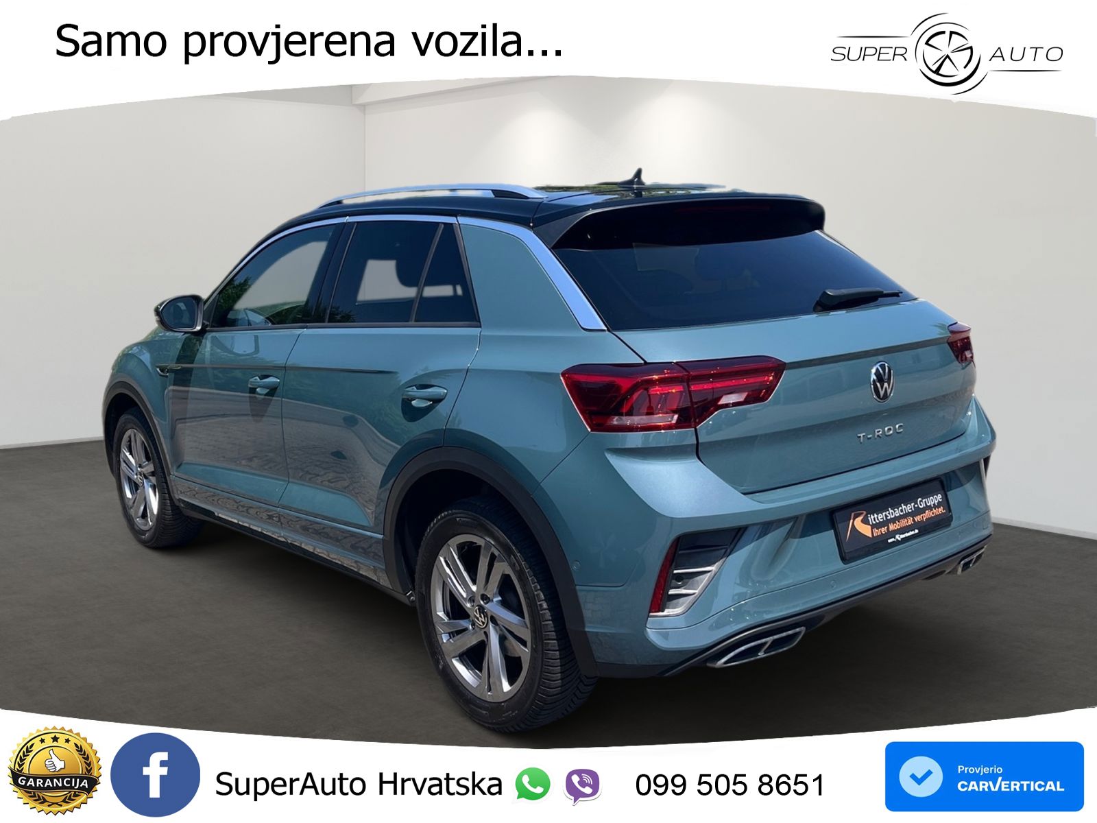 Volkswagen T-Roc I 1.5 TSI (150 KS) DSG LED+GR SJED+ACC