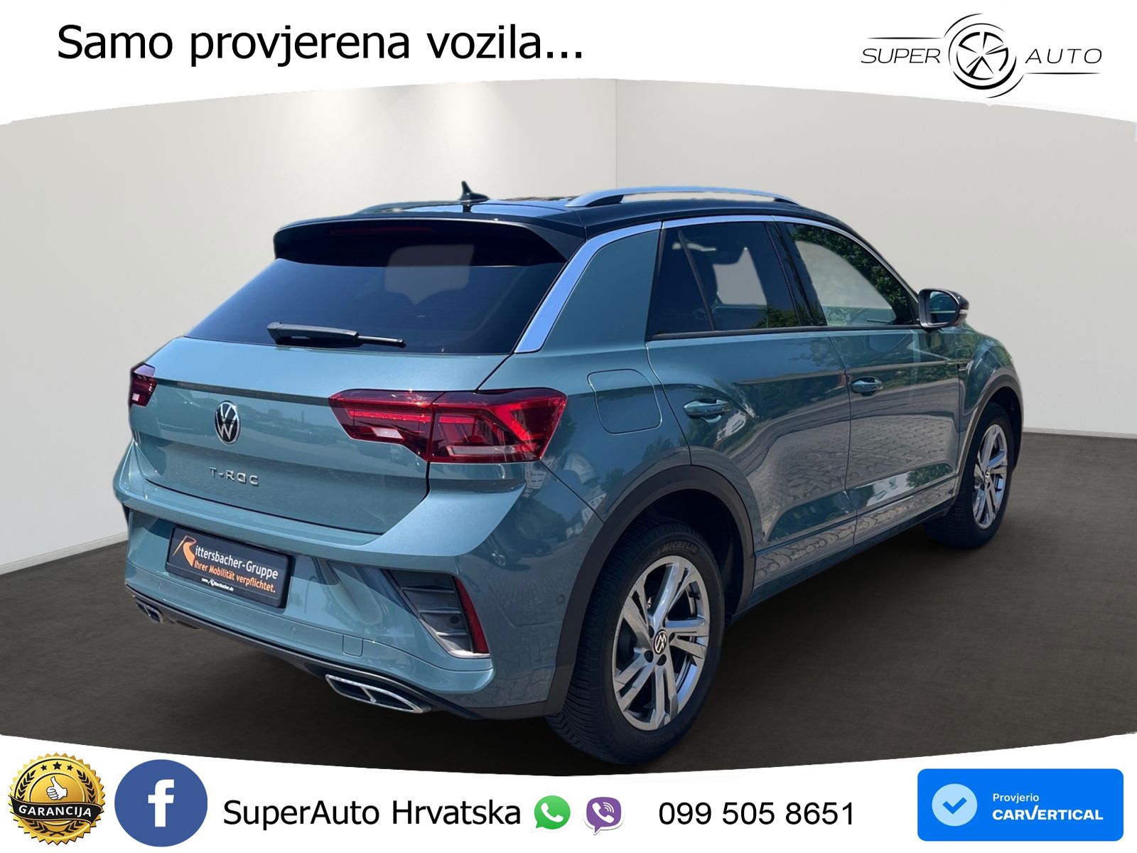 Volkswagen T-Roc I 1.5 TSI (150 KS) DSG LED+GR SJED+ACC